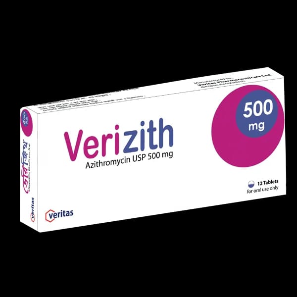 Tablet Verizith 500mg (12pcs)